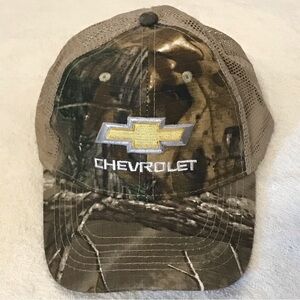 Chevrolet Adjustable Camo Mesh Cap
